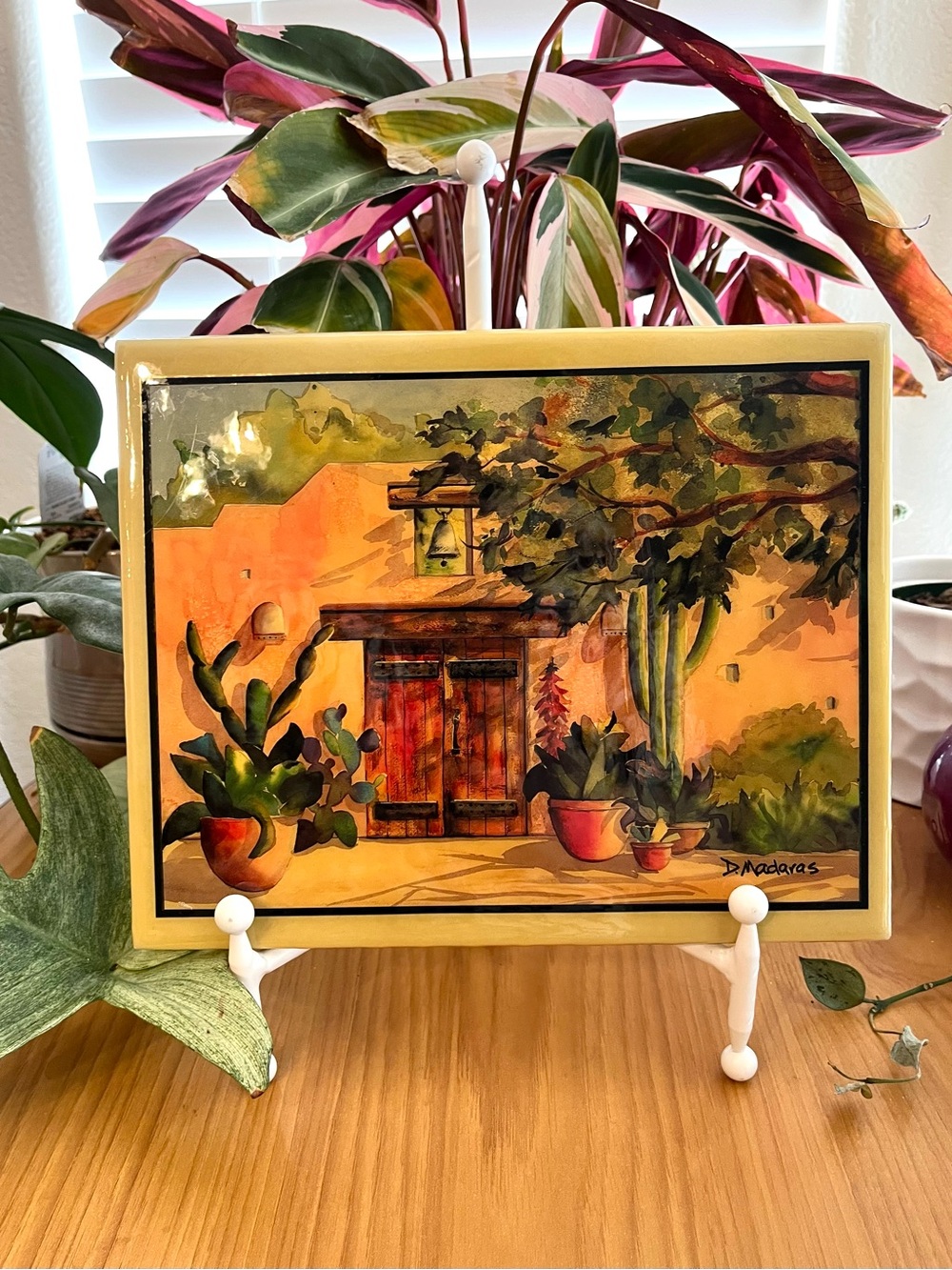 Beth’s Gate Ceramic Vintage Southwestern Style Wall Art